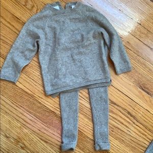 Zara cashmere set size 2-3yrs